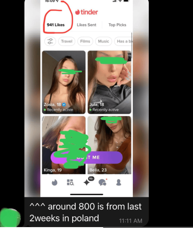 Dating app conversation proof 4