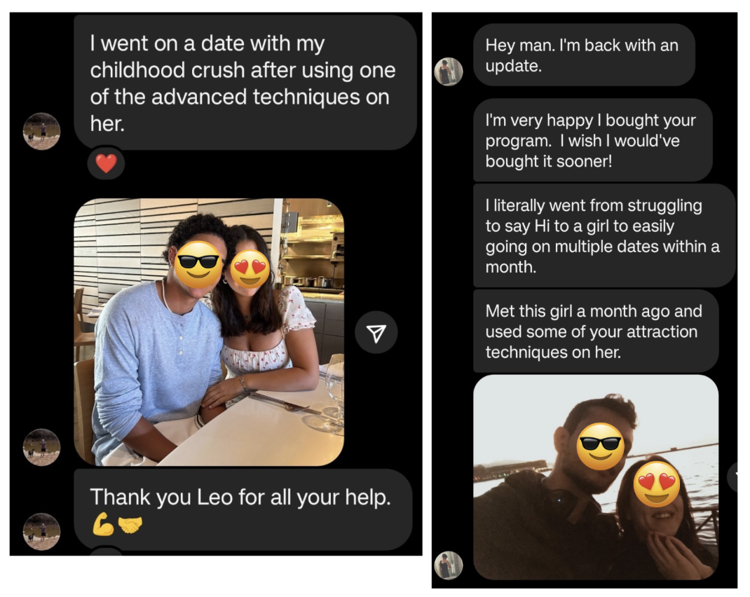 Instagram conversation proof 1
